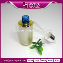 DB021Skincare cosméticos embalagem beleza 40ml plástico dropper garrafa